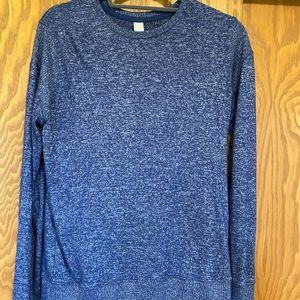 Athleta Girl Heather Blue Lightweight Sweater